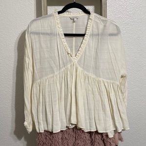 Lucky Brand Cream Top
